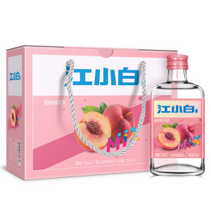 江小白 23° 蜜桃味高粱酒 168ml*6瓶