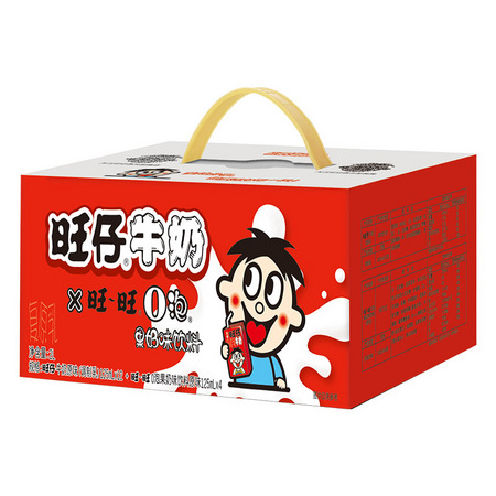 88VIP：包邮旺旺 旺仔O泡果奶 超值组合装儿童*12+O泡*4 *4件