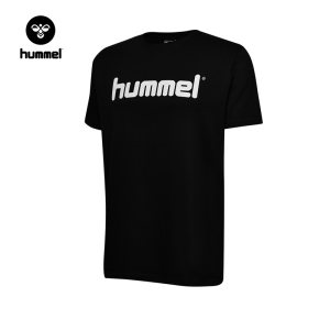 hummel 男女 短袖T恤黑色