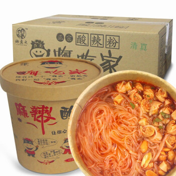 京东PLUS会员：俩老头 正宗嗨吃家酸辣粉 110g*6桶 *2件