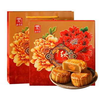 澳丰园 蛋黄莲蓉月饼 400g