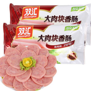 双汇 大肉块香肠 240g*4包 大块肉里看得见