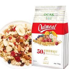 欧扎克 坚果水果麦片酸奶水果粒燕麦片 750g *3件