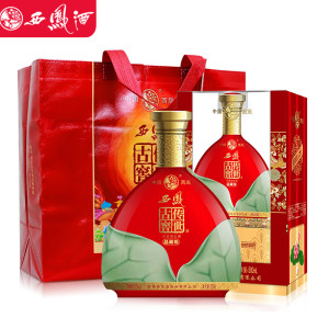 西凤 品藏级 传世古窖 浓香型52度白酒 500ml*6瓶 礼盒装