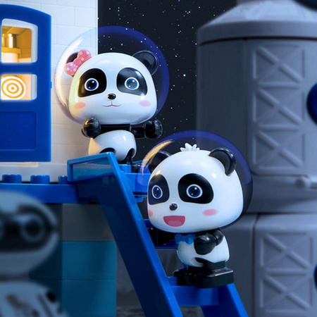 Baby Bus 宝宝巴士 QM004 奇奇妙妙手偶积木 礼盒两只装