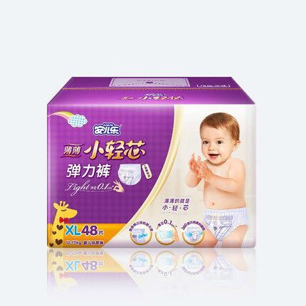 88VIP：Anerle 安儿乐 薄薄小轻芯 婴儿拉拉裤 XL48 *3件