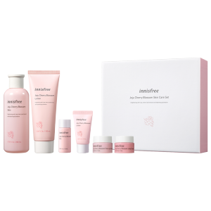 悦诗风吟 innisfree 济州樱花水乳套装 烟酰胺提亮保湿