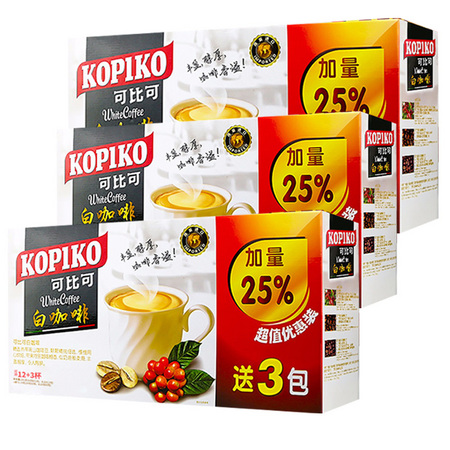 KOPIKO 可比可 白咖啡 60g*20包