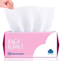 纯伴 纯棉一次性洗脸巾 50片装