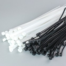 TAOQI 尼龙扎带塑料固定捆扎 白色3x80(宽1.8mm)100根