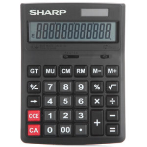 京东PLUS会员： SHARP 夏普 CH-D12 商务计算器 黑色 *2件 +凑单品