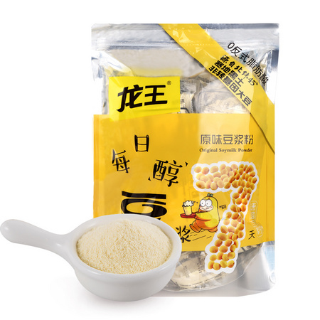 龙王 黄豆原味 豆浆粉 480g 送勺子