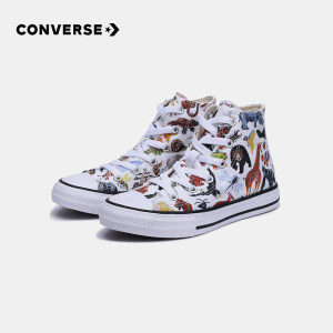 Converse 匡威 中大童动物图案高帮帆布鞋 279元风尚价