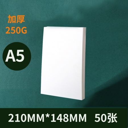 鲁本斯 A5油画棒纸/油画专用纸 加厚250g 50张