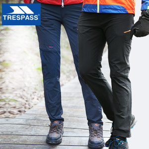 英国 TRESPASS 男女 薄款 弹力速干登山裤