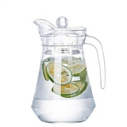 Luminarc 乐美雅 玻璃冷水壶 1.3L+ 水杯 360ml*4个