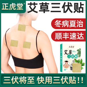正虎堂 艾草三伏贴 16贴