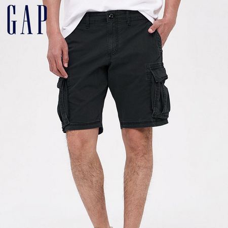 历史低价：Gap 440760 男士工装短裤