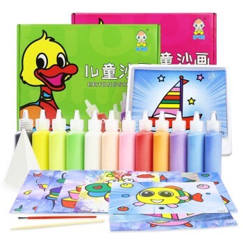 JIMITU 吉米兔 儿童沙画套装 12张画纸套装