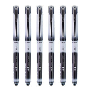 PILOT 百乐 BLN-VBG5 子弹头中性笔 黑色 0.5mm 6支装 *5件