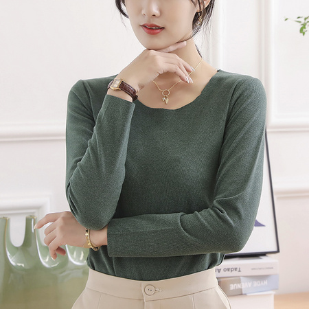 陌婷 D702 女士长袖打底衫
