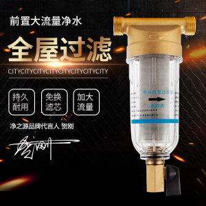 净之源 纯铜反冲洗前置过滤器 终生免换芯