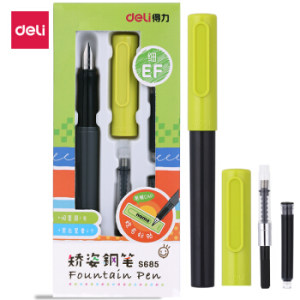 deli 得力 S685 矫姿钢笔 EF尖 *6件