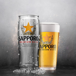 日本 三宝乐啤酒 札幌啤酒 650ml*6听 89元包邮