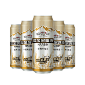 哈尔滨 小麦王啤酒 550ml*20听