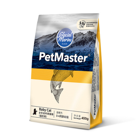 PetMaster 佩玛思特 冰川鳕鱼&沙丁鱼 猫奶糕幼猫粮 400g