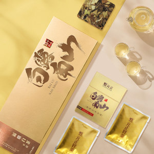 元正 白露南山贡眉片 18年福鼎老白茶 200g