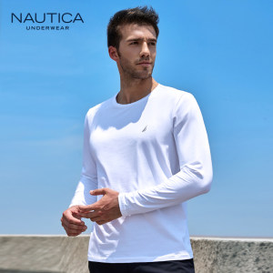 美国 诺帝卡 Nautica 弹力棉 男休闲居家T恤 6色可选