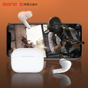 iGene网易云音乐 Music Pods 真无线游戏/音乐蓝牙耳机 无感延迟