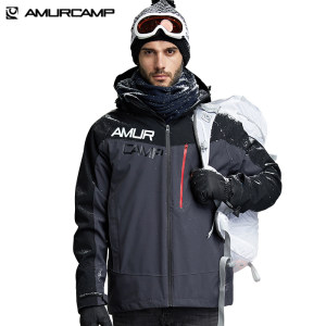 反季清仓 Amurcamp 男女 三合一冲锋衣 棉服内胆 10000mm防水
