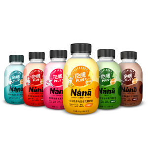 Nana 奇亚籽 0蔗糖 奶茶口感代餐奶昔 饱腹控糖 60g*8瓶装