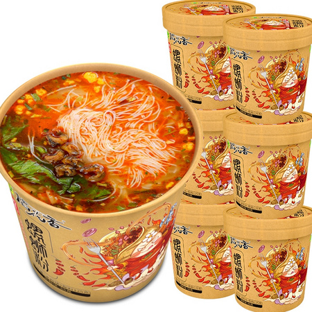 稻花香 珍品冲泡型螺蛳粉 125g*6桶