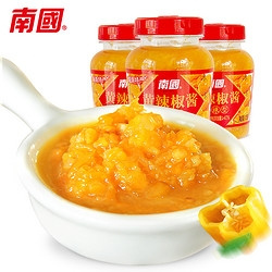 99大促：南国 黄灯笼辣椒酱 135g*3瓶