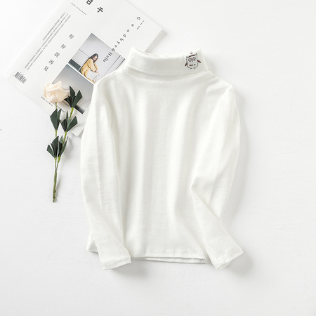 Bejirog 北极绒 女童高领打底衫