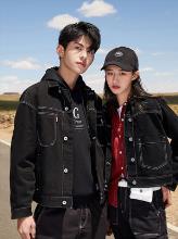 Semir 森马 男女情侣宽松短款工装/牛仔外套 30款可选