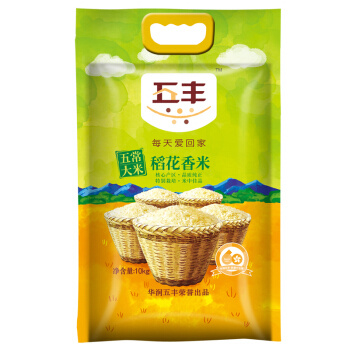 88VIP：五丰 寒地稻香米 5kg *4件
