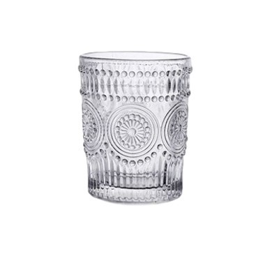 十里峰镇 浮雕玻璃杯 260ml