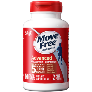 美国产 维骨力MoveFree 红盒软骨素 170粒 关节疼首选