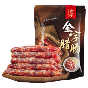 上市企业 金华金字 广式腊肠香肠 500g