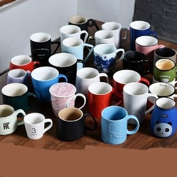 澜扬 陶瓷马克杯 随机2个