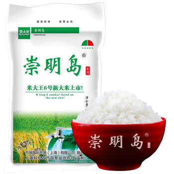 88VIP：崇明岛 南粳9108新米粳米 5kg *4件