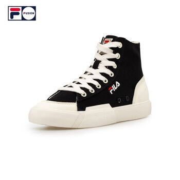 FILA FUSION 斐乐 T12M034404F 男子高帮帆布鞋