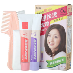 限地区： Bigen 美源 快速染发霜 自然深棕色 *5件
