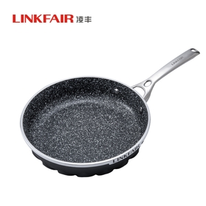 国内出口第一 凌丰 麦饭石不粘锅 德国威堡C3涂层 26cm