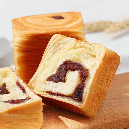 99大促：Three Squirrels 三只松鼠 魔方生吐司 480g