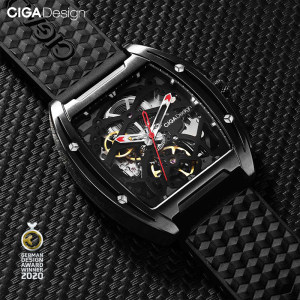 国货荣耀 德国IF设计大奖产品 CIGA Design 男士腕表 1339元包邮 历史低价